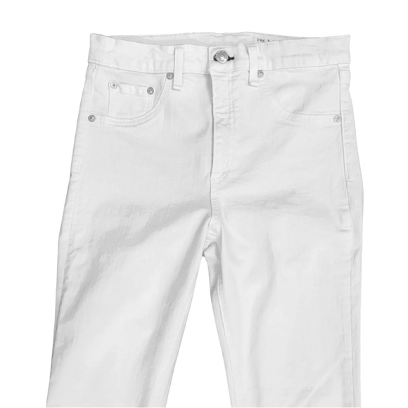 Rag and Bone white high-rise skinny jean Size 28 NWOT - Picture 4 of 8
